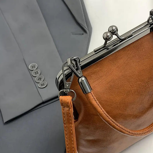 Erika Frame-Clasp Handbag — view 2