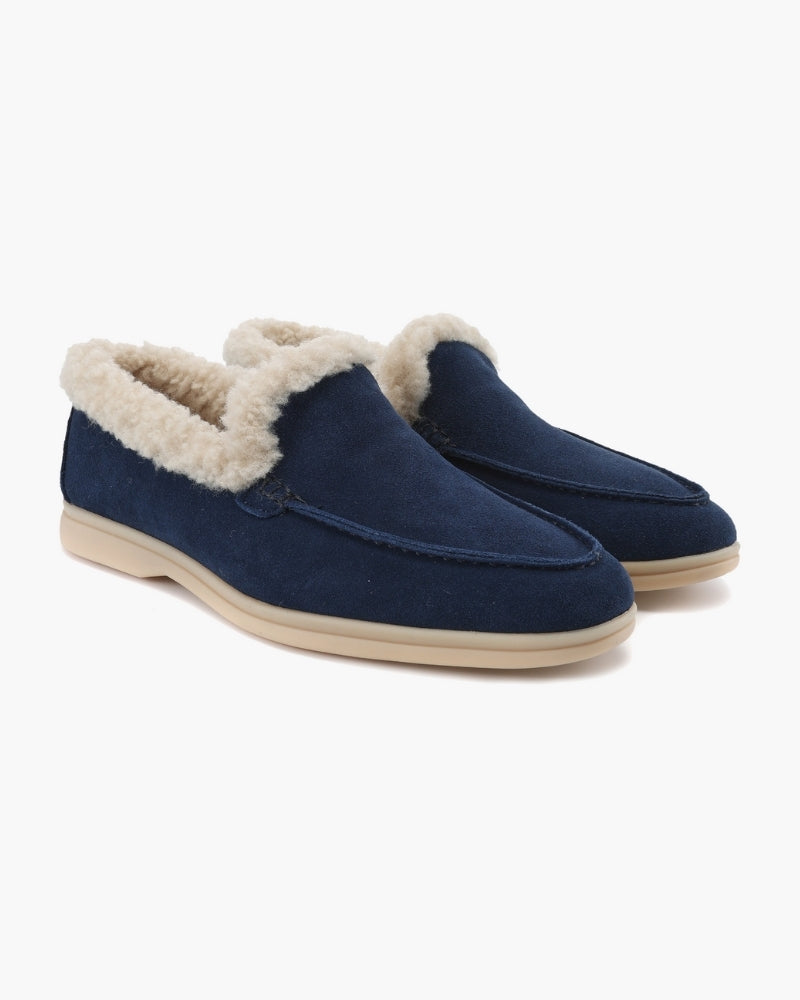 Montaren Fur-Lined Loafers — view 1