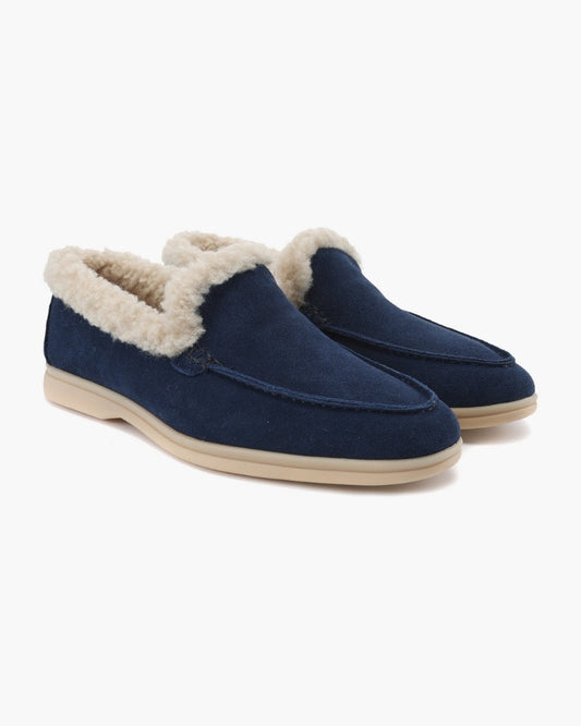 Montaren Fur-Lined Loafers — view 1