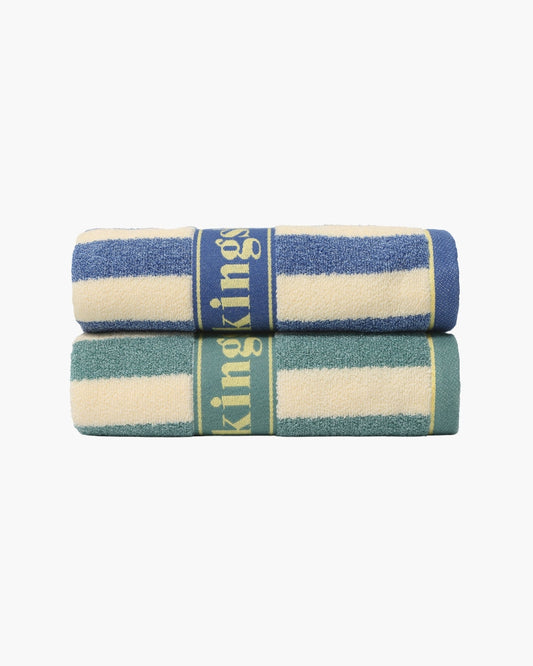 Montaren Coastal Stripe Hand Towel — view 1