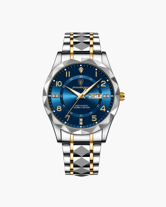 Montaren Classic Two-Tone Steel Watch — view 1