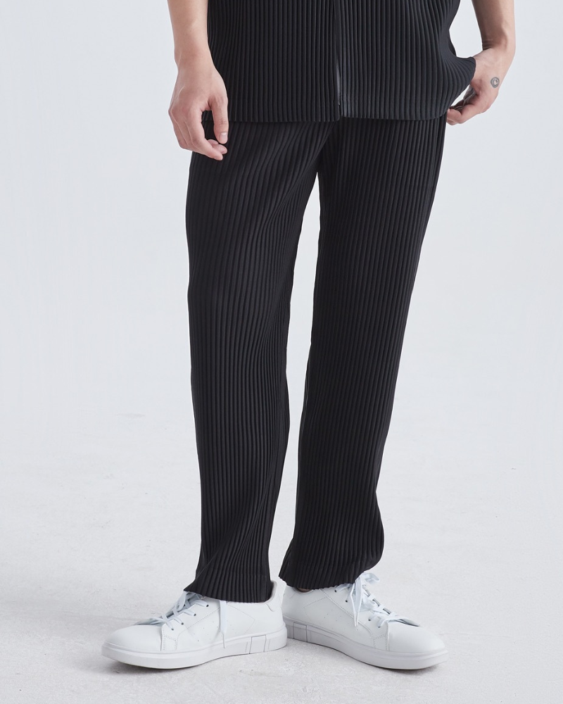 Montaren Ribbed Cotton Pants — view 1