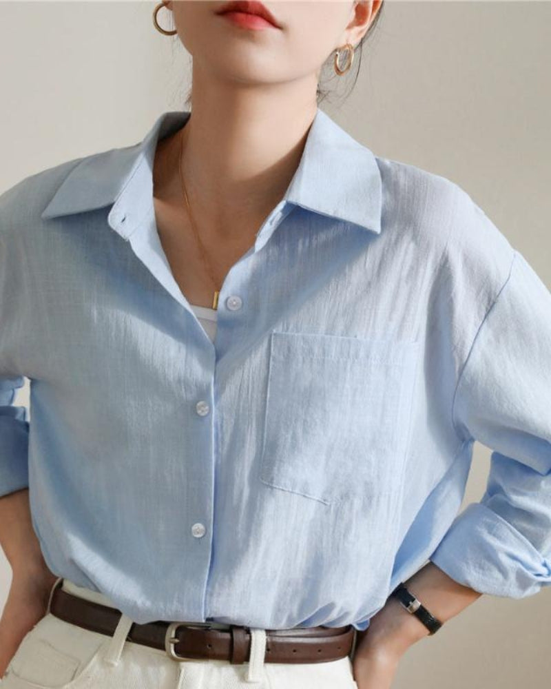 Montaren Estate Lady Linen Shirt — view 1