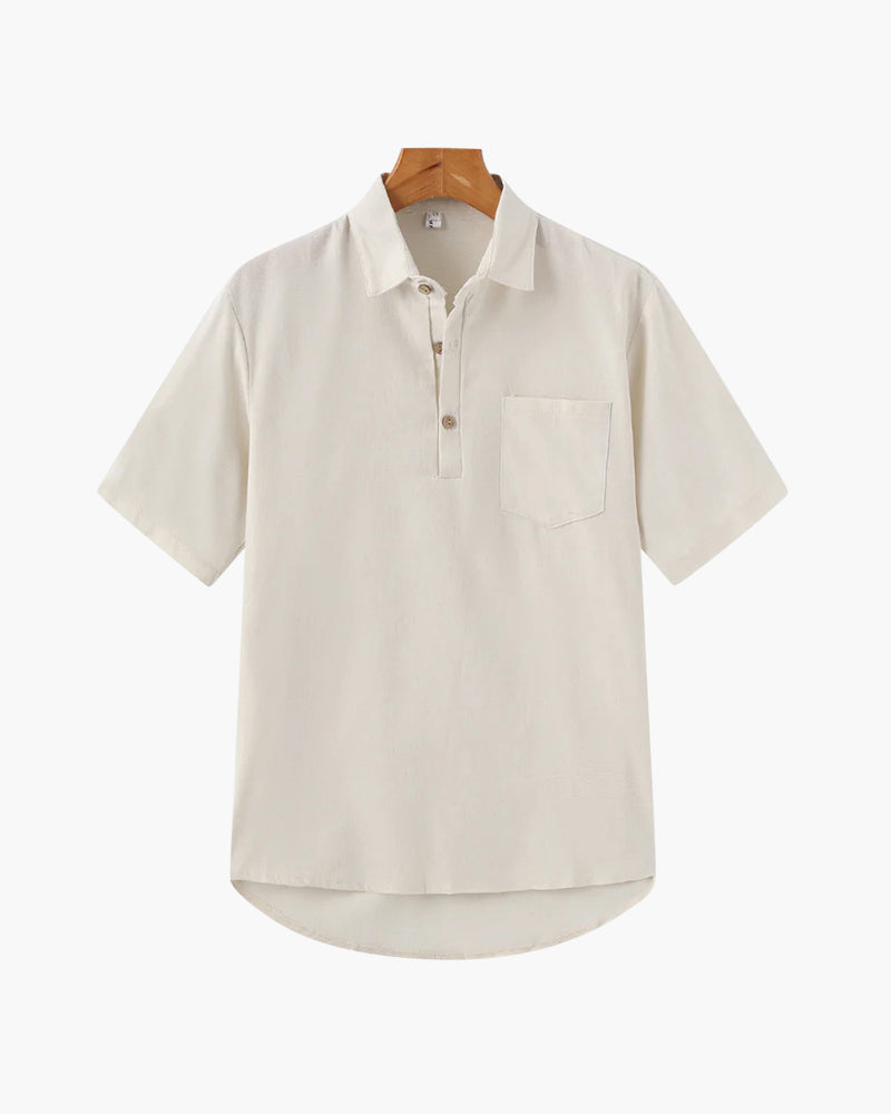 Montaren Casablanca Linen Polo — view 1