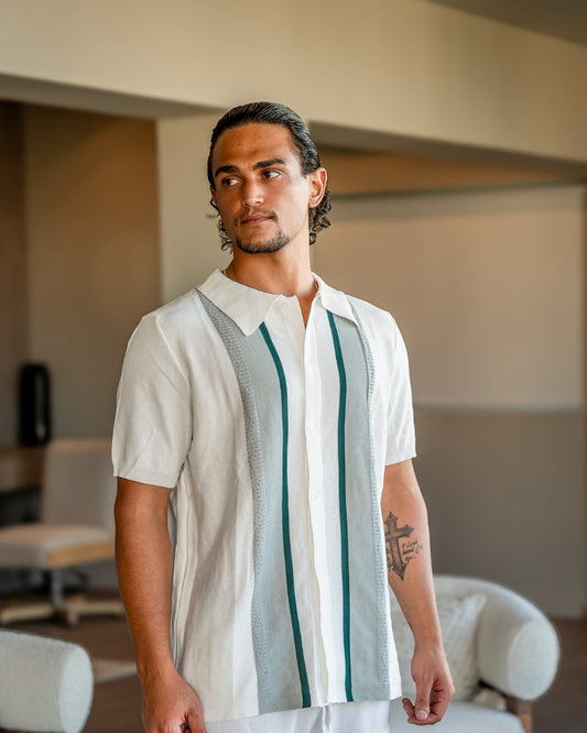 Montaren Bradford Knit Polo — view 1