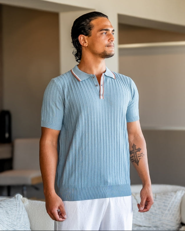 Montaren Ashford Knit Polo — view 1