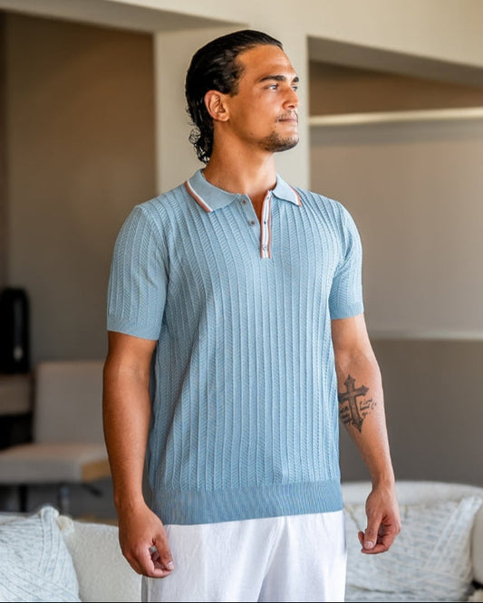 Montaren Ashford Knit Polo — view 1