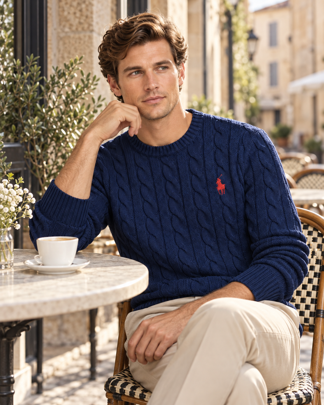 Montaren knit styled editorial — one