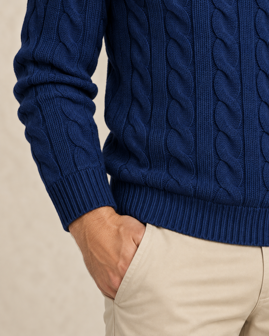 Montaren knit styled editorial — two